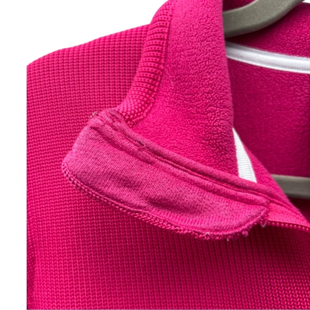 Spyder Girls XL Bright Pink Knit Endure Full Zip Fleece Lined Stryke Ski Jacket